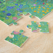 Garten mit Sonnenblumen von Gustav Klimt Puzzle (Seite)