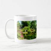 Garten mit Statue Freeport Bahamas Kaffeetasse (Links)
