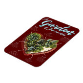 Garten mit Sukkulenten Magnet (Linke Seite)