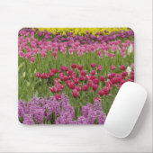 Garten mit Tulpen, daffodils und Hyazinthen Mousepad (Mit Mouse)