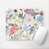 Garten mit wilden Blumen Mousepad (Mit Mouse)