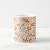 Garten mit wunderschönen handgezeichnet Blume in R Kaffeetasse (Mittel)