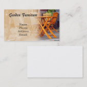 Garten-Möbel Visitenkarte (Vorne/Hinten)