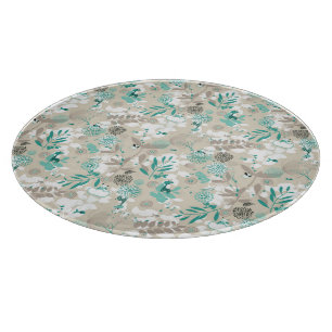 Garten-Muster Schneidebrett