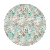 Garten-Muster Schneidebrett (Vorderseite)