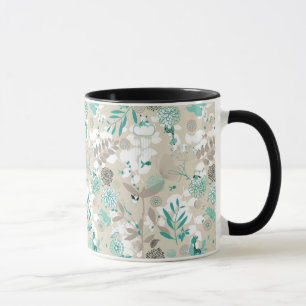 Garten-Muster Tasse