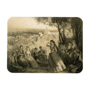 Garten nahe Tiflis, Georgia, überziehen 27 von Magnet