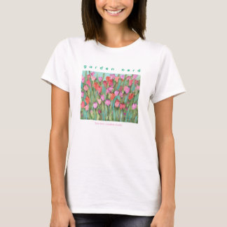Garten-Nerd unter den Tulpen Tee