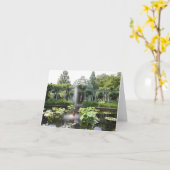 Garten-Oase Notecard Karte (Gelbe Blume)