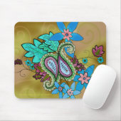 Garten Paisley Mousepad (Mit Mouse)