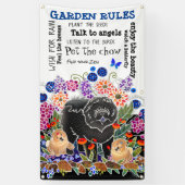 GARTEN PARTY mit Gartenbanner 3'x5' Banner (Vertikal)