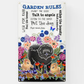 GARTEN PARTY mit Gartenbanner 3'x5' Banner (Vertikal)