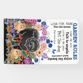 GARTEN PARTY mit Gartenbanner 3'x5' Banner