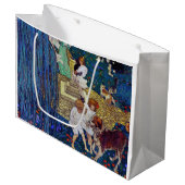 Garten Party mit Hund & Katze, Jessie Willcox Smit Große Geschenktüte (Vorderseite Schrägansicht)