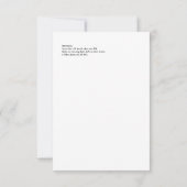 Garten-Party-Papierlaternen-Einladungen 3,5 x 5 Einladung (Rückseite)