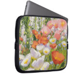 Garten-Pastelle Laptopschutzhülle (Vorne Rechts)