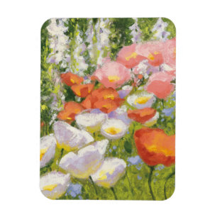 Garten-Pastelle Magnet