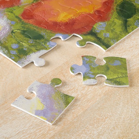 Garten-Pastelle Puzzle (Seite)