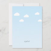 Garten-Patio-Einladung Einladung (Rückseite)