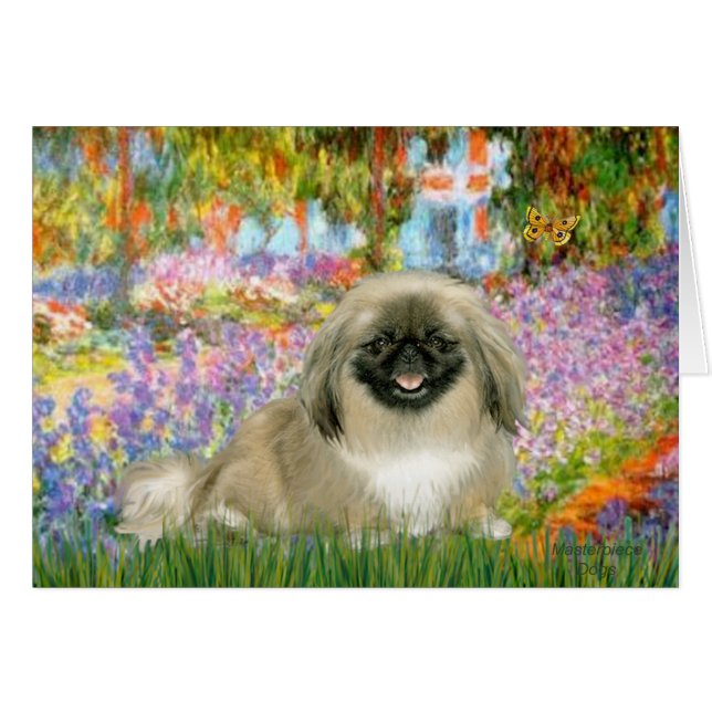 Garten - Pekingese 1b (Vorderseite (Horizontal))