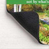 Garten-Poesie-Zitat Mousepad (Ecke)