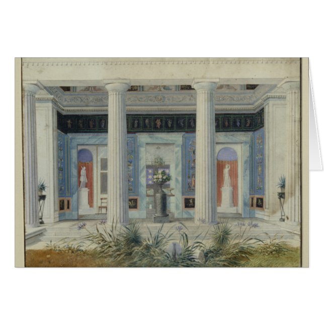 Garten Portico, c.1834 (Vorderseite (Horizontal))