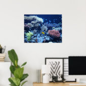 Garten Poseidon Poster (Heimbüro)