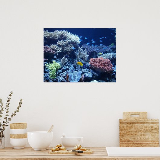 Garten Poseidon Poster (Küche)