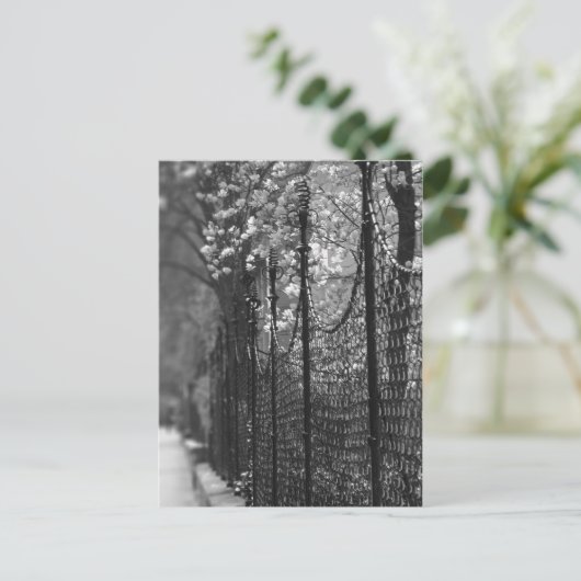 Garten Postkarte (Stehend Vorderseite)