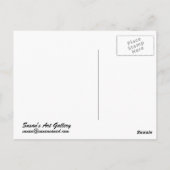 Garten Postkarte (Rückseite)