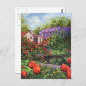 Garten: Postkarte (Vorne/Hinten)