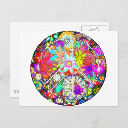 Garten Postkarte (Vorne/Hinten)