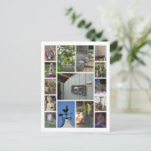 Garten Postkarte (Stehend Vorderseite)