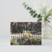Garten Postkarte (Stehend Vorderseite)