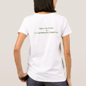 Garten-Putter T-Shirt (Rückseite)