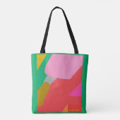 Garten-Riff-Grün-Tragetasche Tasche (Rückseite)