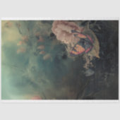 Garten Romantik, Schmetterling und Blumen Seidenpapier (Vorderseite)