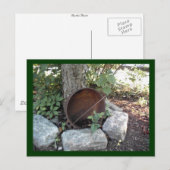 Garten rustikal postkarte (Vorne/Hinten)
