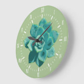 Garten-saftiger weißer römische Ziffern-Name Große Wanduhr (Winkel)