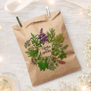Garten-Schätze-Geschenk-Samen-Kräuter-Favor  Geschenktütchen