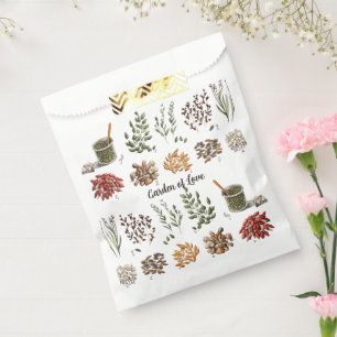 Garten-Schätze-Geschenk-Samen-und-Kräuter-Favor  Geschenktütchen