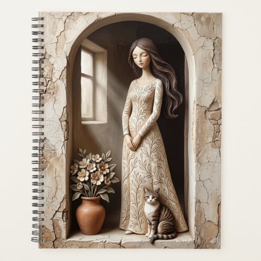 Garten-Schwellen-Journal Quiet Studio Planer (Vorderseite)