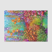 Garten-Seidenpapier Seidenpapier (Vorderseite)