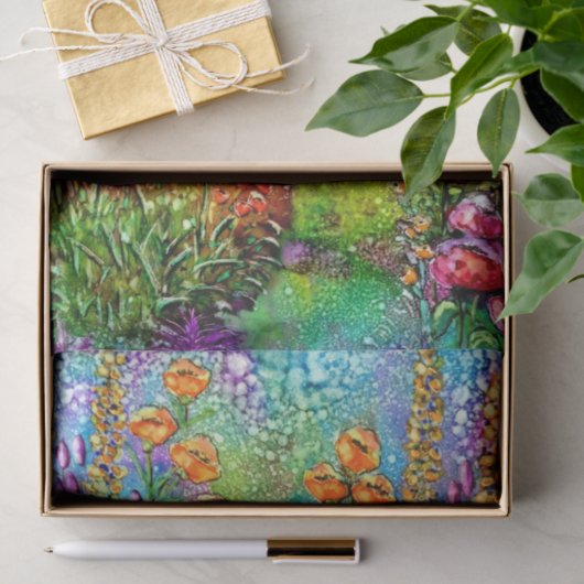 Garten-Seidenpapier Seidenpapier (Geschenk)