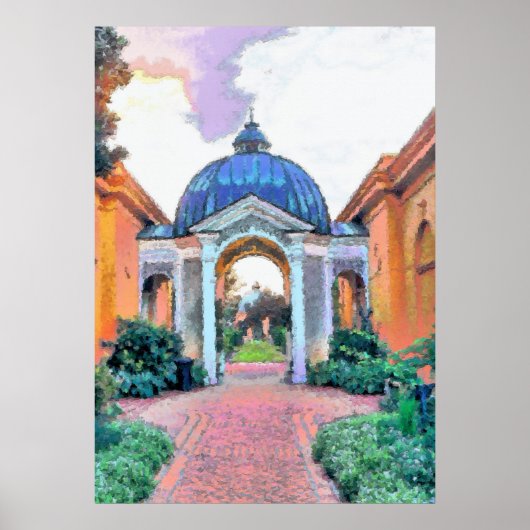 Garten, Stadtpark, New Orleans Poster (Vorne)