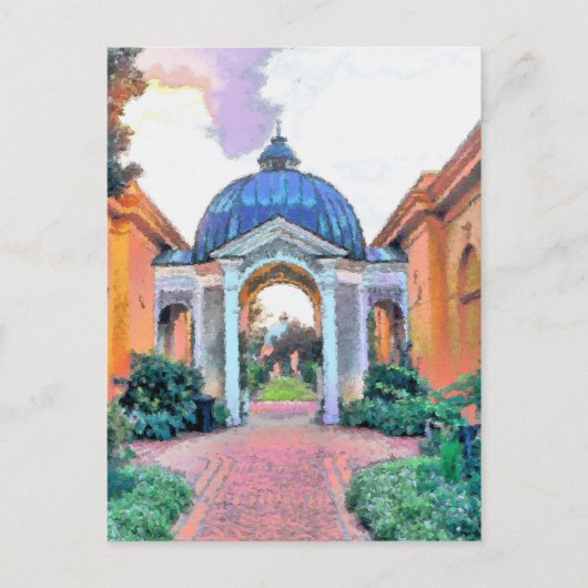 Garten, Stadtpark, New Orleans Postkarte (Vorderseite)