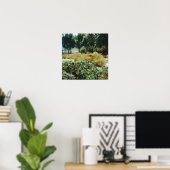 Garten Streuung Poster (Heimbüro)