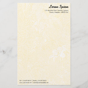 Garten - Subtile Amber Briefpapier