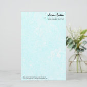 Garten - subtiler Kyan Briefpapier (Stehend Vorderseite)