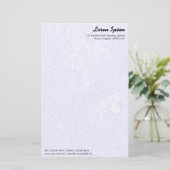 Garten - Subtle Blue Briefpapier (Stehend Vorderseite)